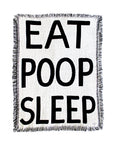 Eat Poop Sleep Mini Throw