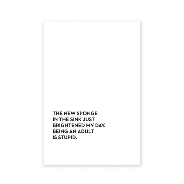 Textual Tea Towel