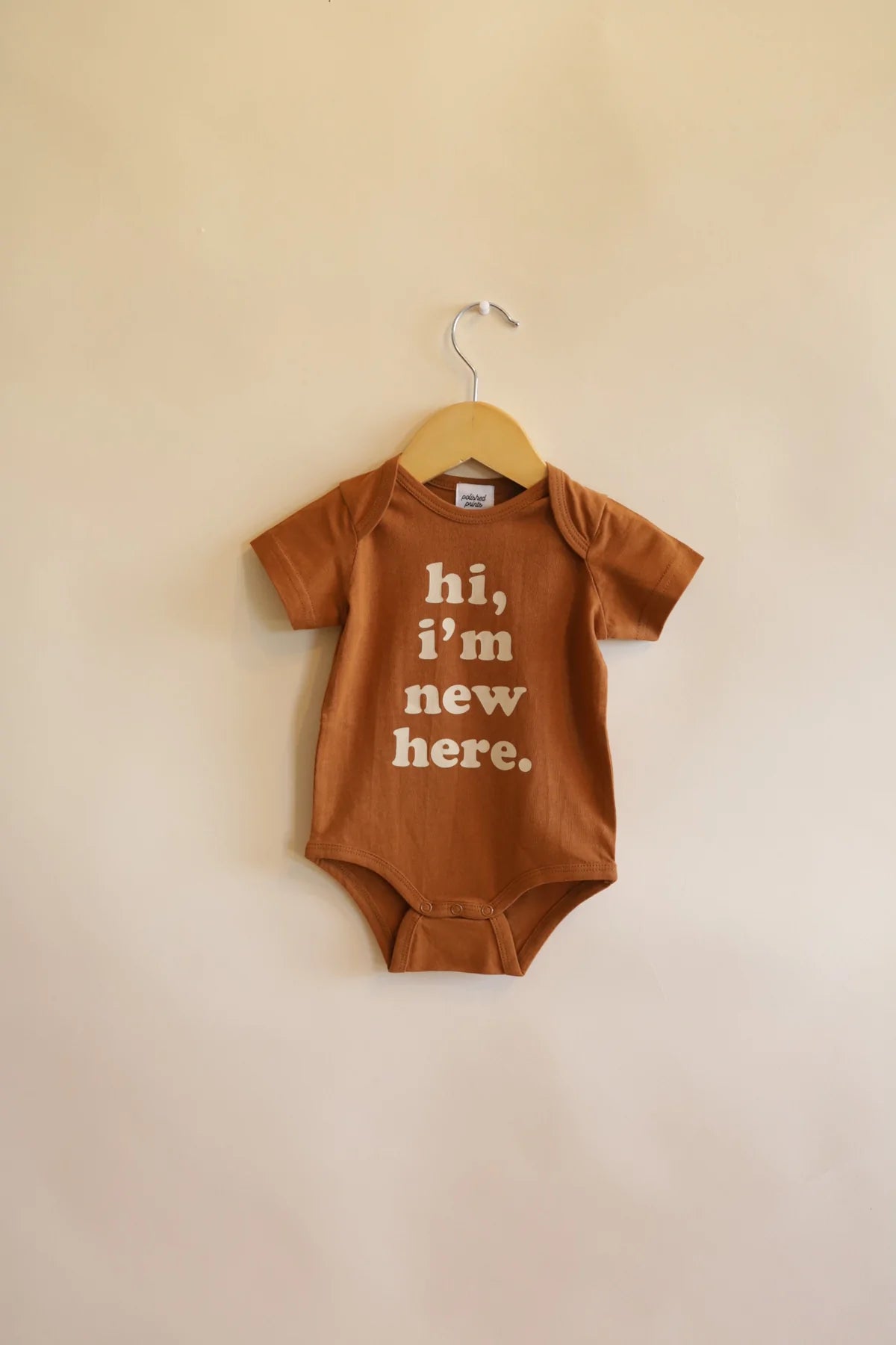 Hi, I&#39;m New Here Onesie