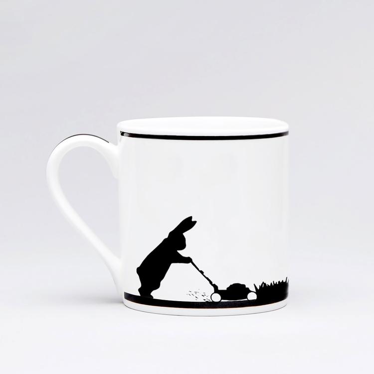 Gardening Rabbit Mug