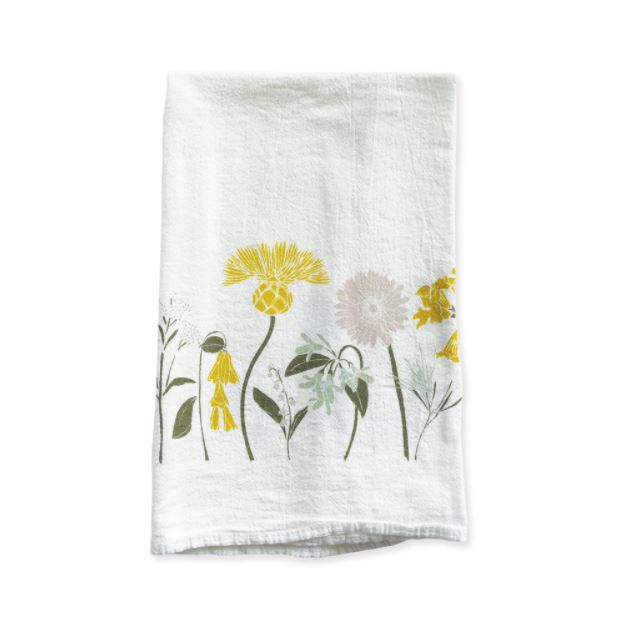 Happiness Flour Sack Kitchen Towel