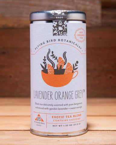 Organic Black Tea: Lavender Orange Grey