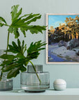 Snowy Pines Mini Canvas