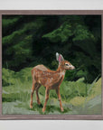 Woodland Life Fawn Mini Canvas