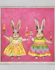 Summer Bunny Treats Mini Canvas