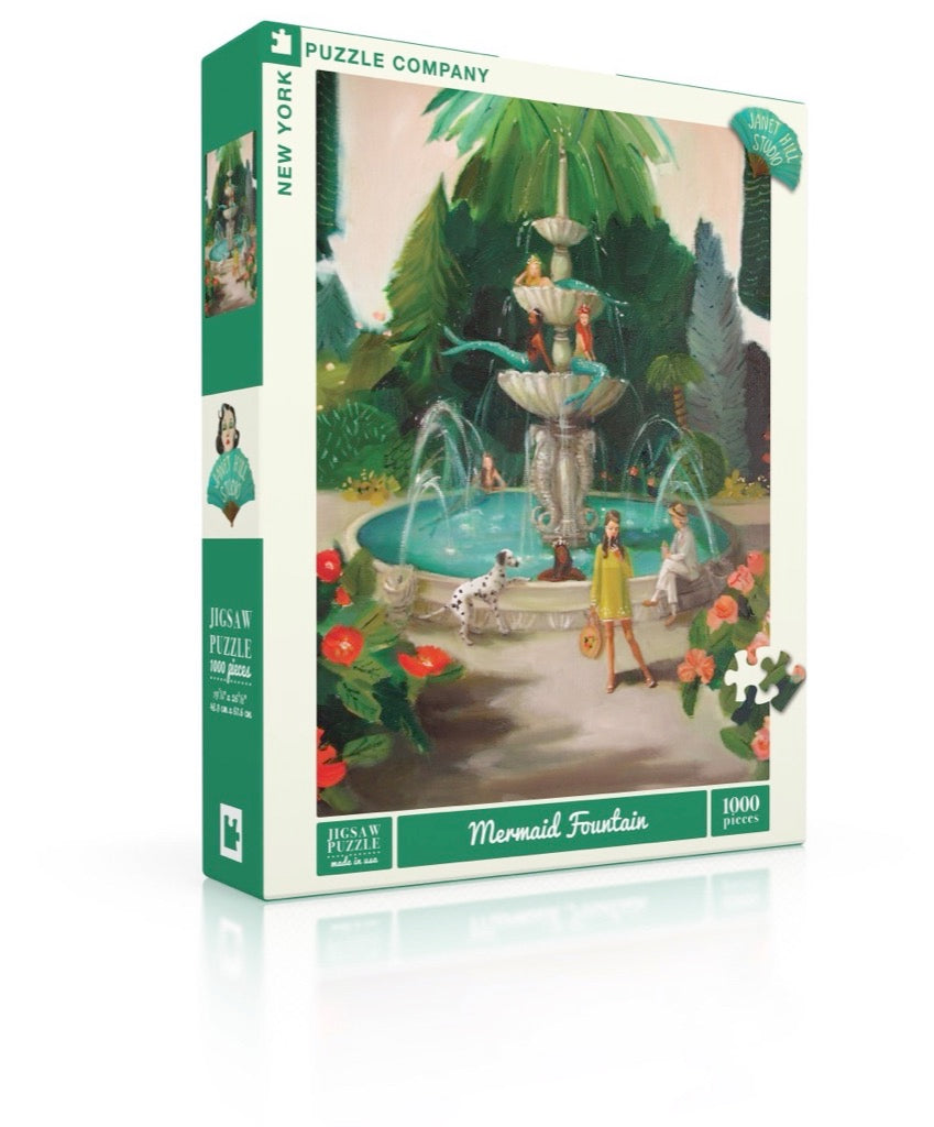 Mermaid Fountain Puzzle