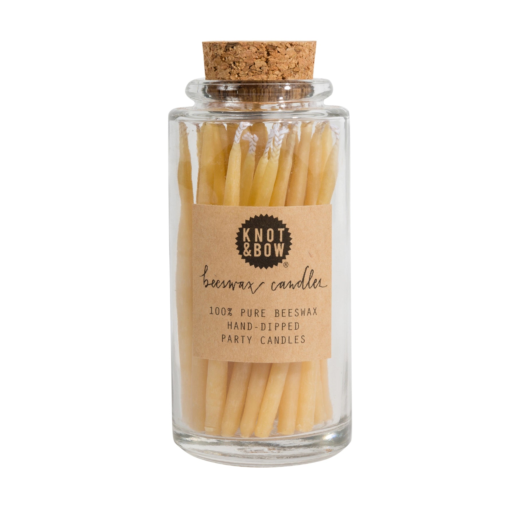 Beeswax Birthday Candles