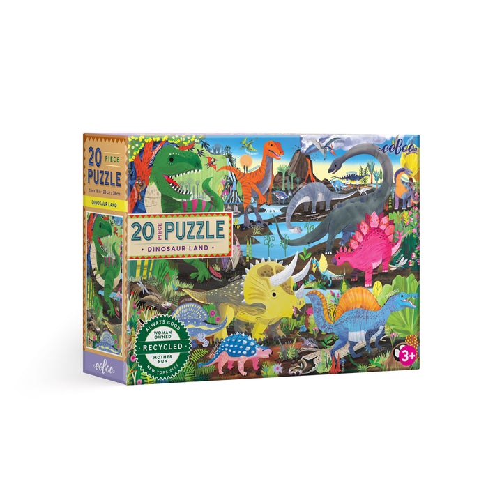 Dinosaur Land 20-Pc Puzzle