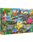 Land of Dinosaurs 100 Piece Puzzle