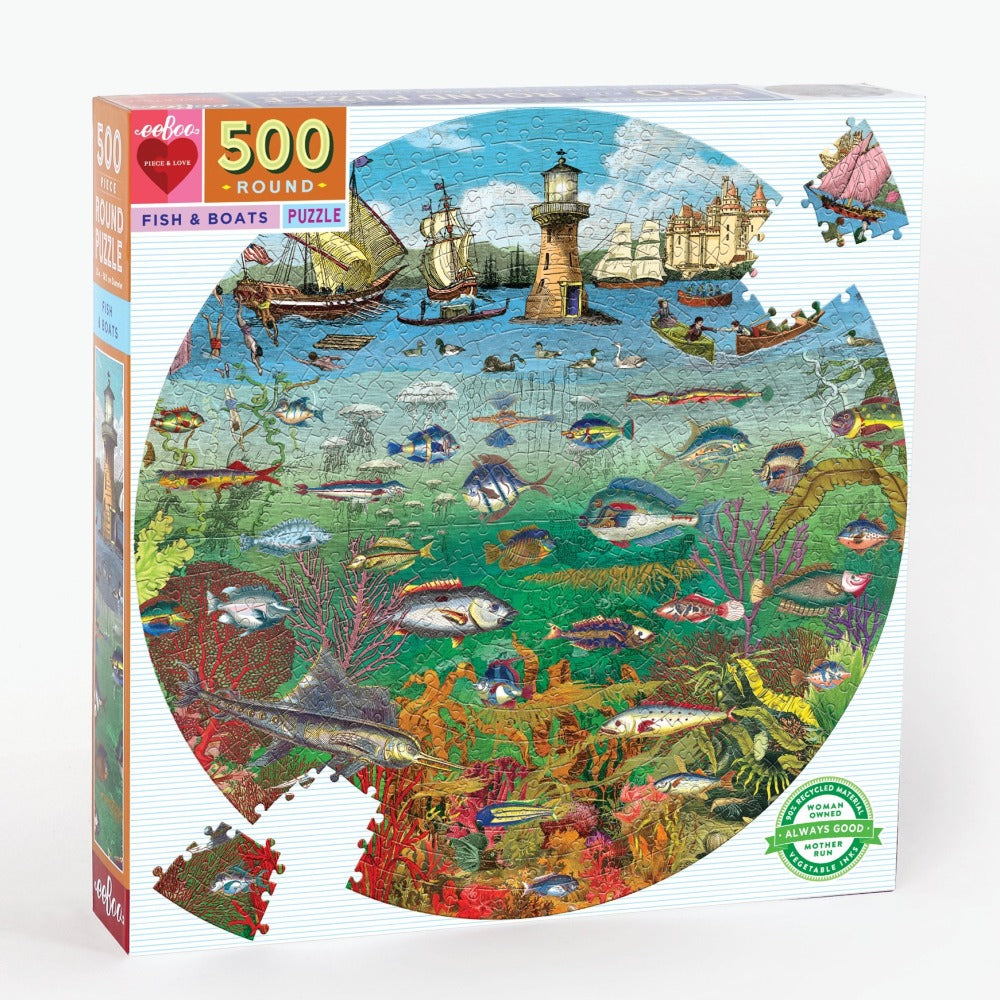 Fish &amp; Boats Puzzle