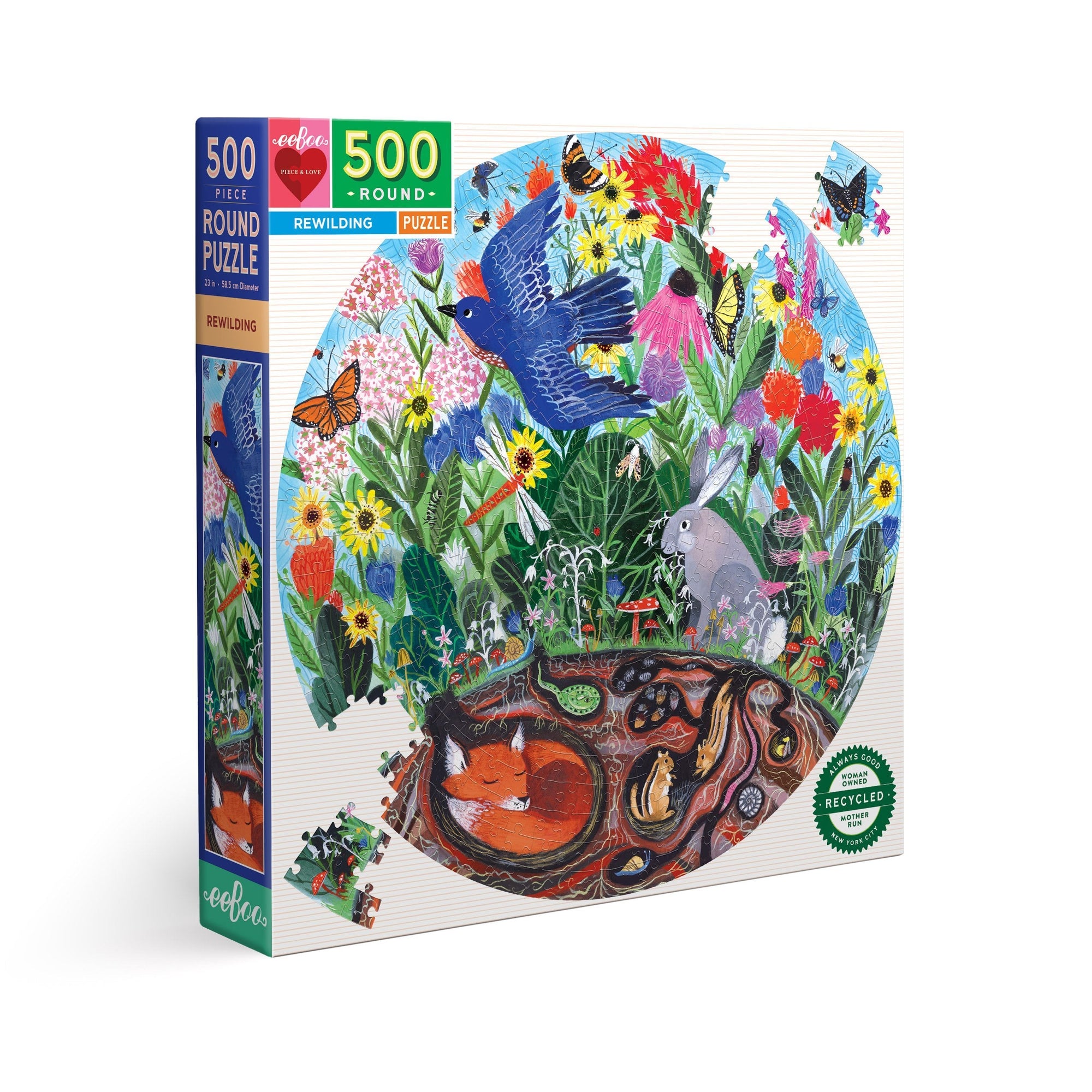 Rewilding Round Puzzle