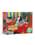 Red Fire Truck 20-Pc Puzzle