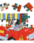 Red Fire Truck 20-Pc Puzzle