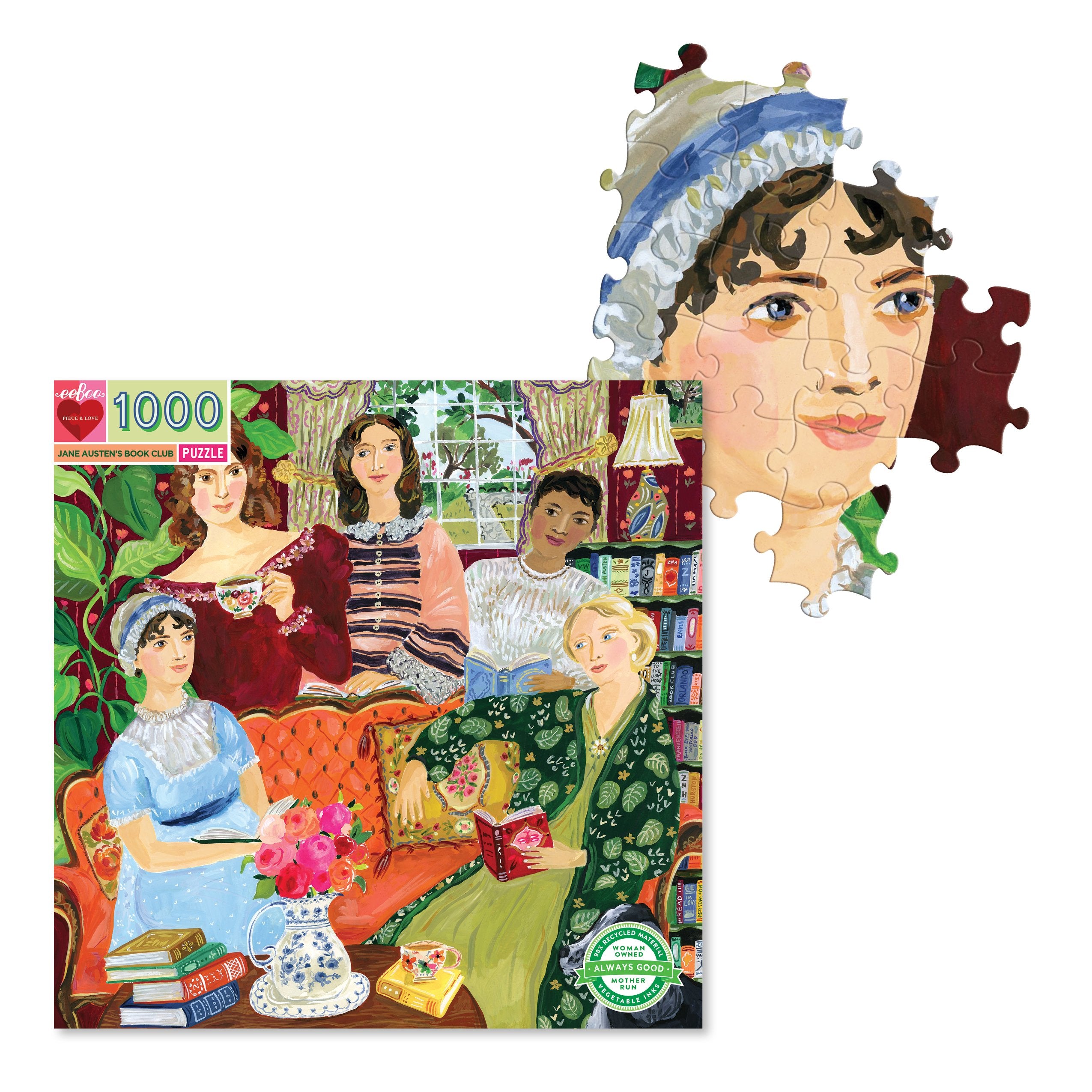 Jane Austen&#39;s Book Club Puzzle