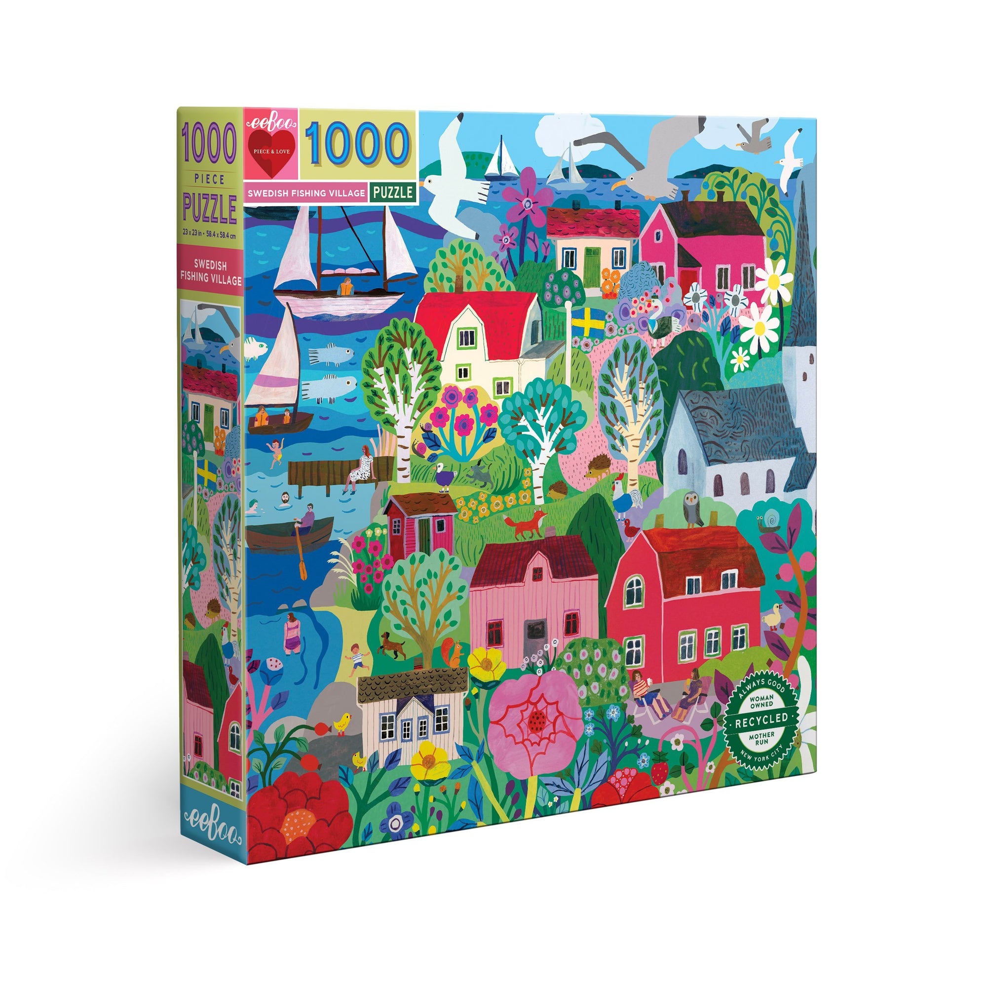 Swedish Fishing Village Puzzle
