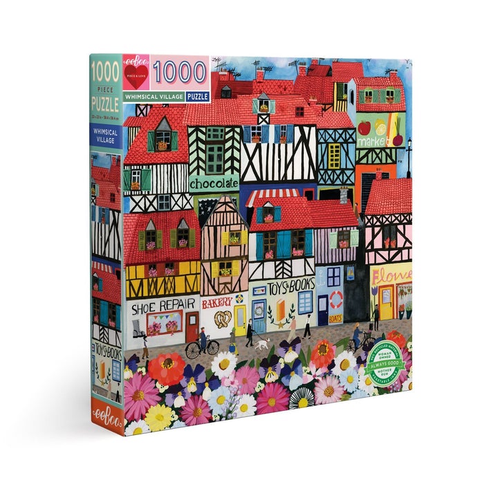 Whimsical Village Puzzle