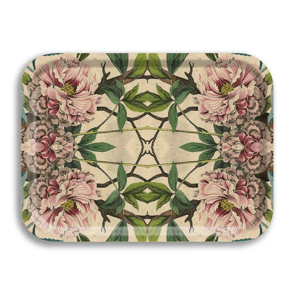 Peonies Small Serving Tray