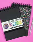 DIY Black Sketchbook