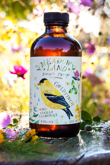 Oregon Goldfinch Simple Syrup