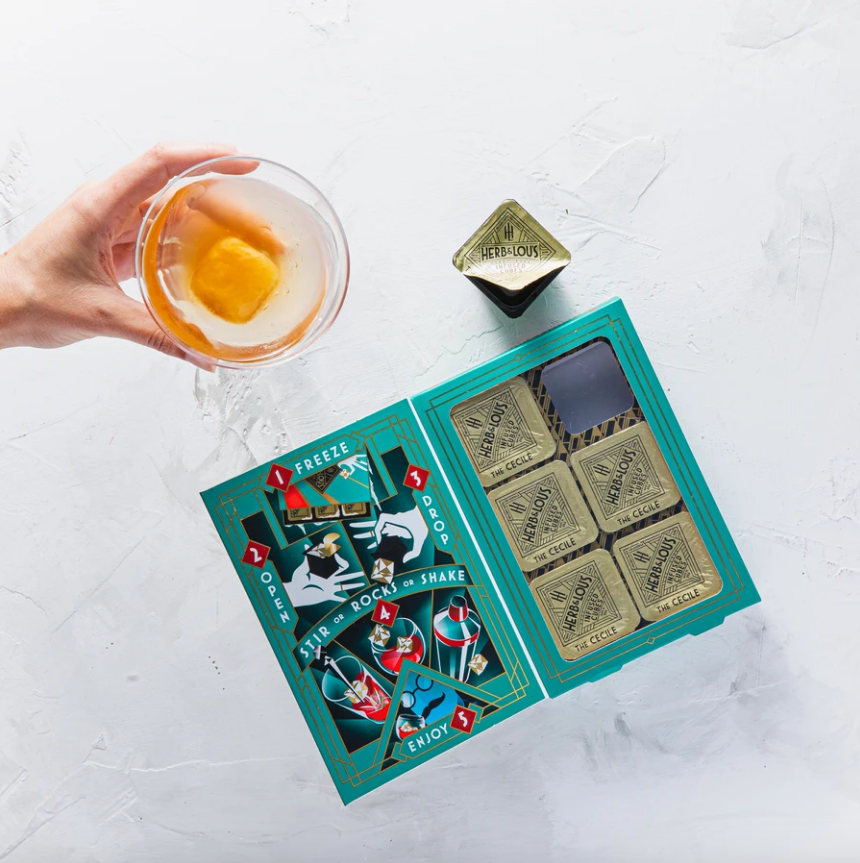 Herb + Lou&#39;s Cocktail Cubes: The Cecile