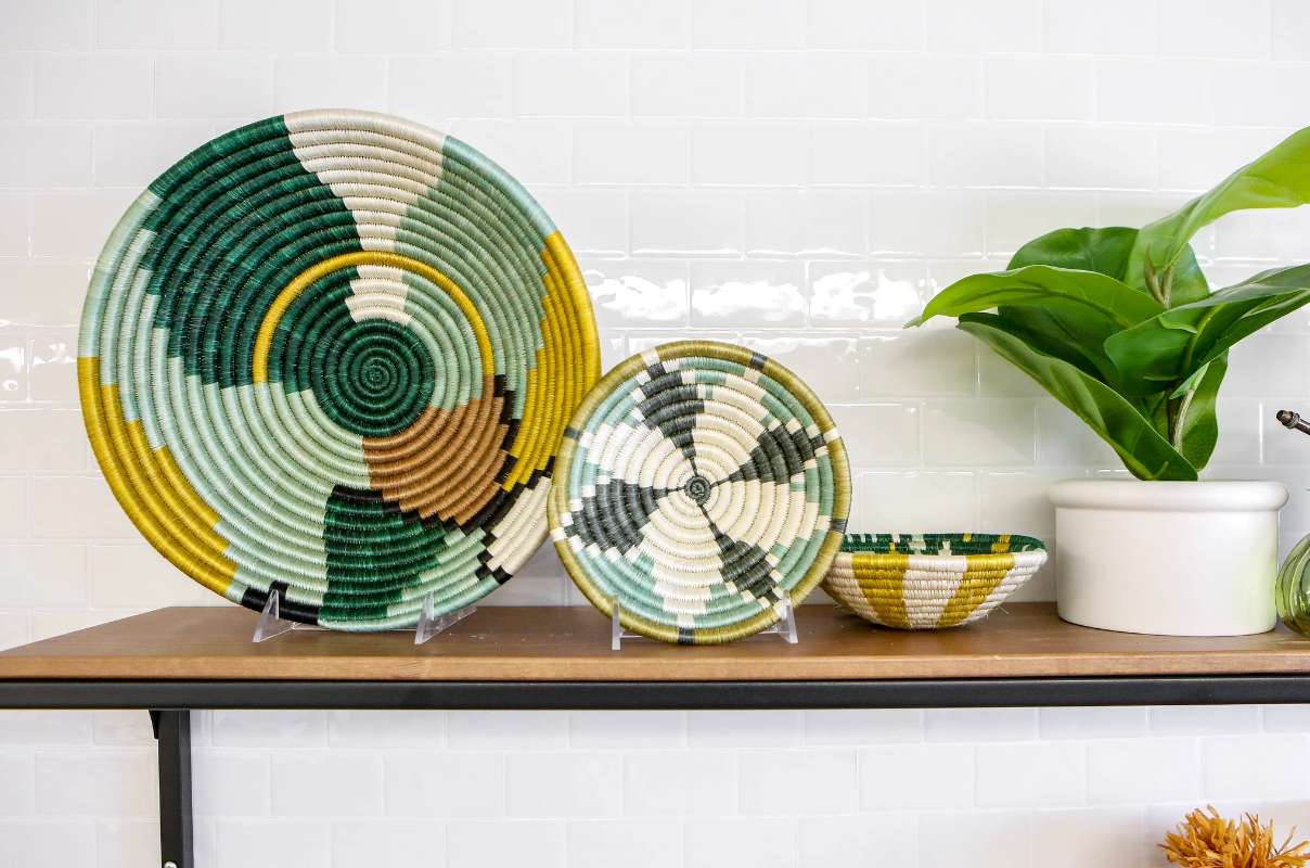 Ivy 12&quot; Kijani Basket