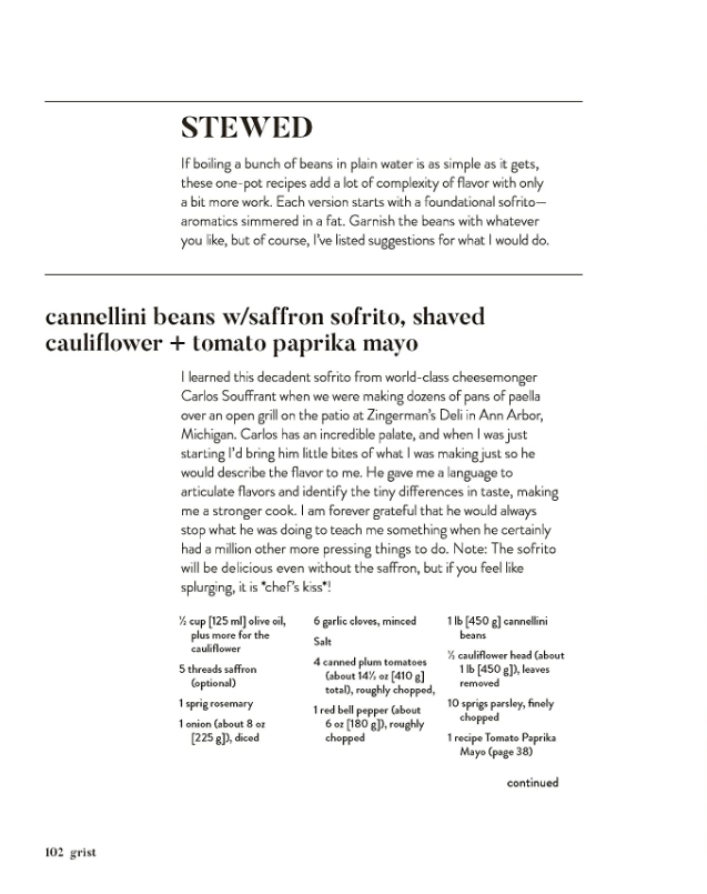 Grist: A Practical Guide to Cooking Grains, Beans, Seed + Legumes