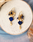 Starry Night Cluster Earrings