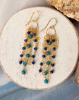 Starry Night Fringe Earrings