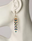 Starry Night Fringe Earrings