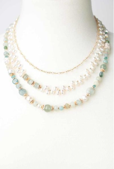 Serenity Multistrand Necklace