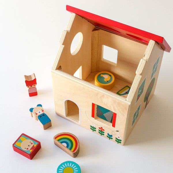 Shape Sorter Wooden Play Set