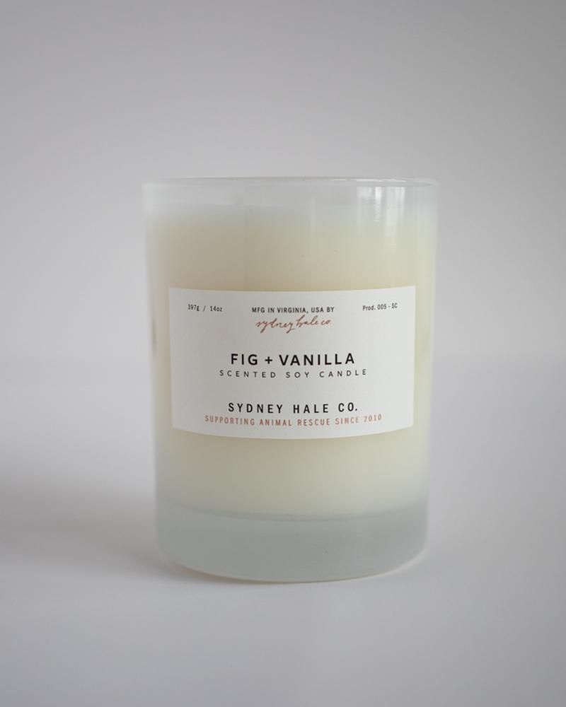 Fig &amp; Vanilla Candle