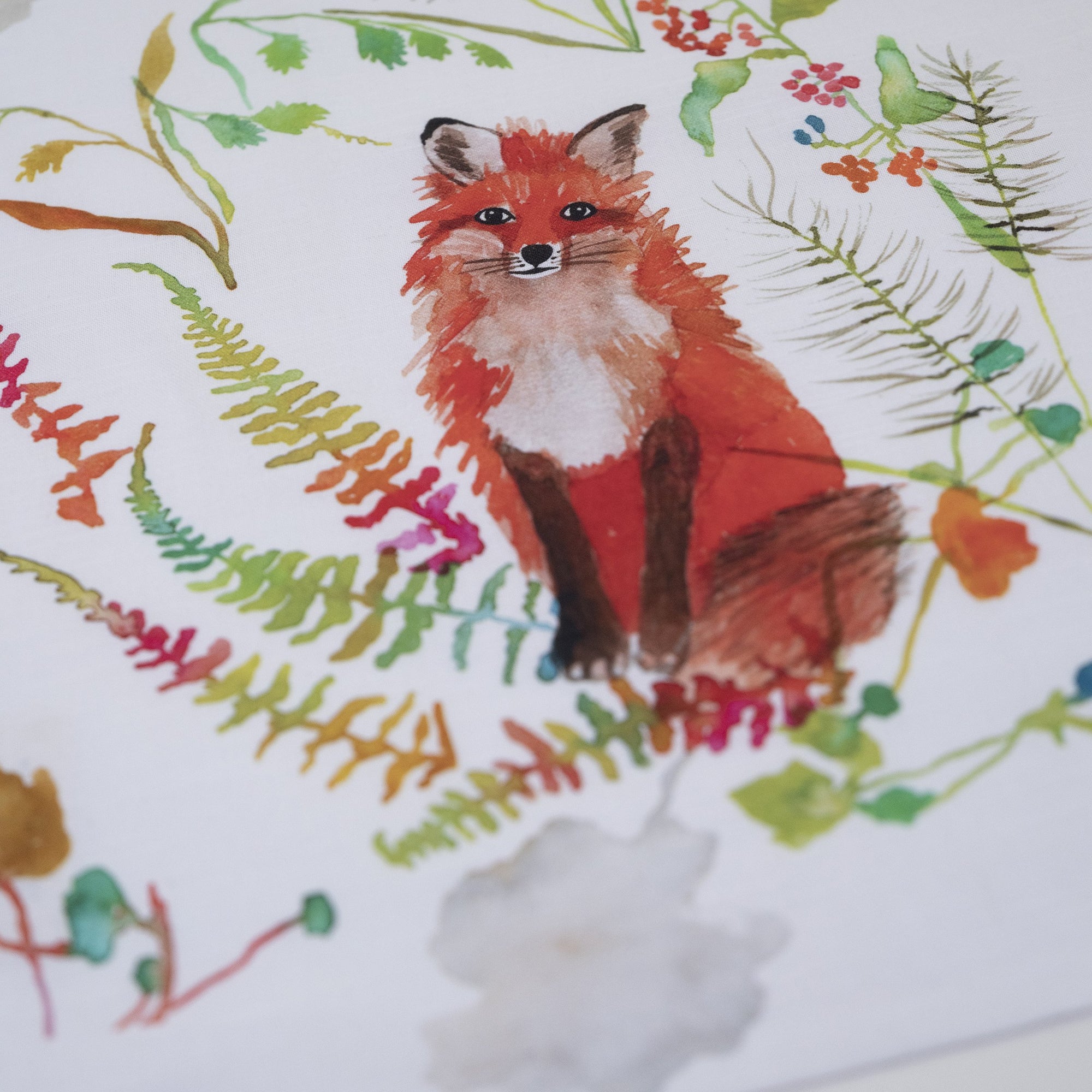 Curious Fox Kitchen Towel