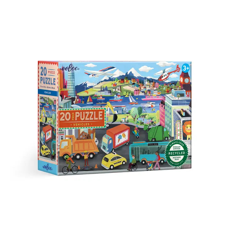 Vehicles 20-Pc Puzzle
