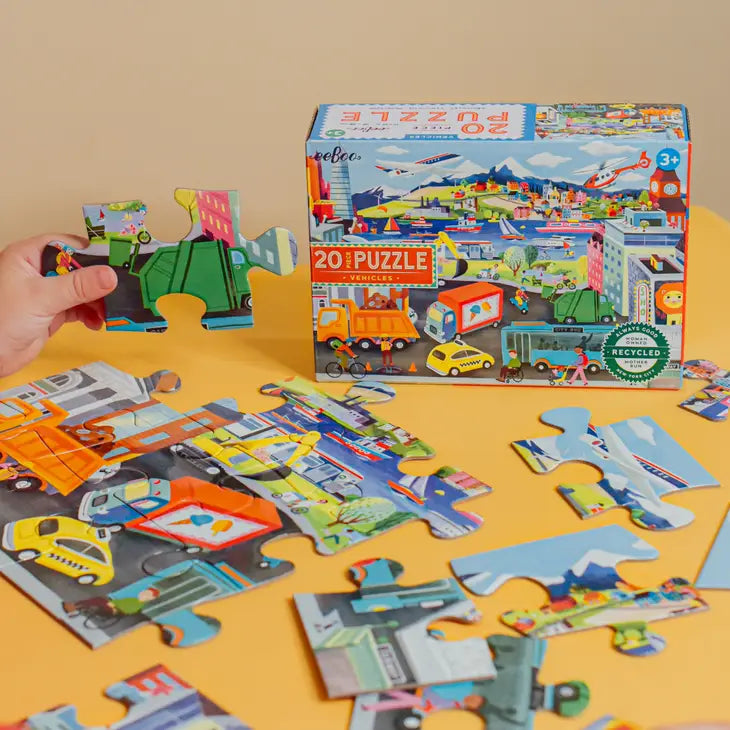 Vehicles 20-Pc Puzzle