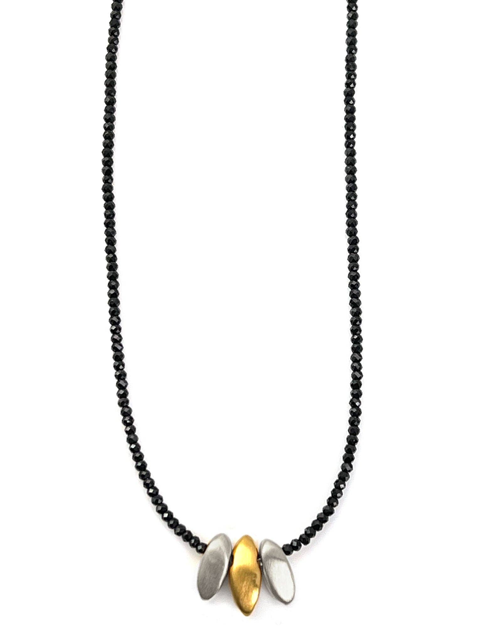 Three Nuggets on Spinel Necklace
