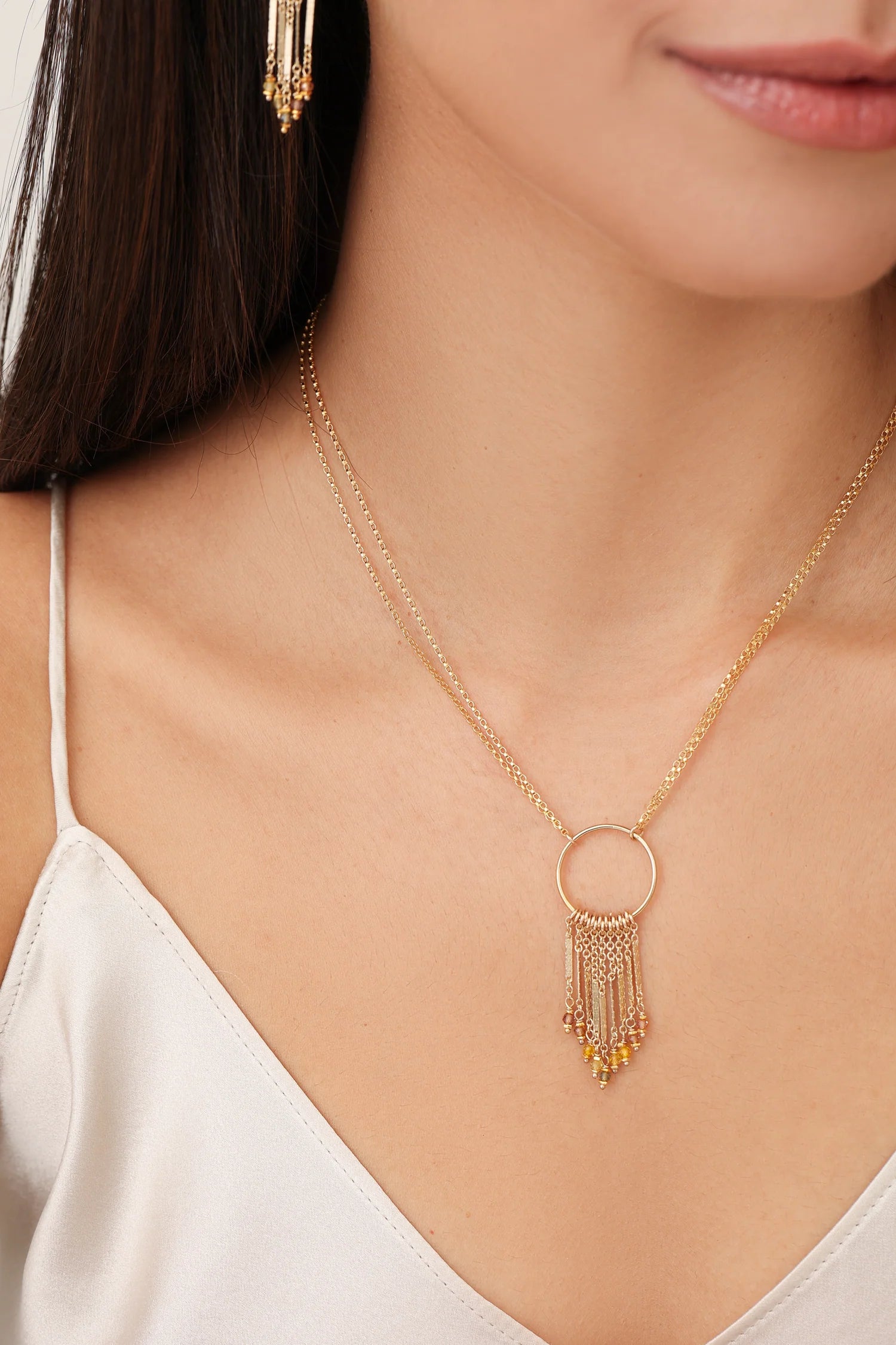 Adrienne Fringe Necklace