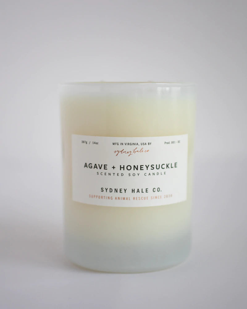 Agave + Honeysuckle Candle