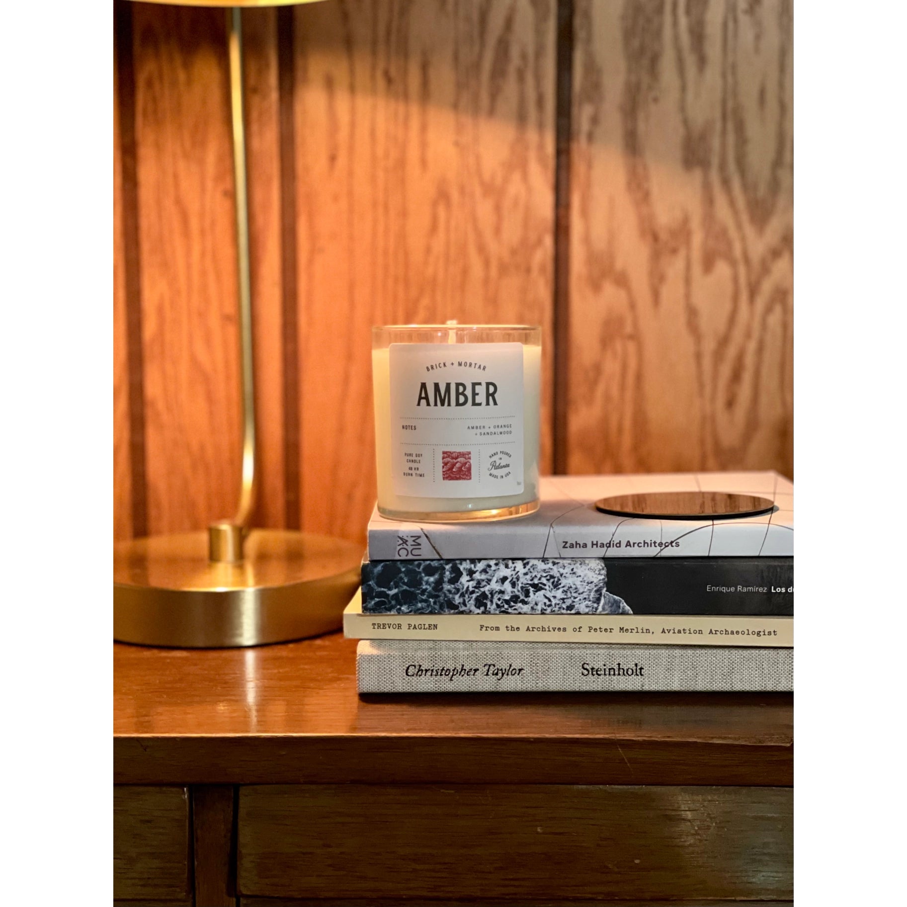 Amber Scented Candle