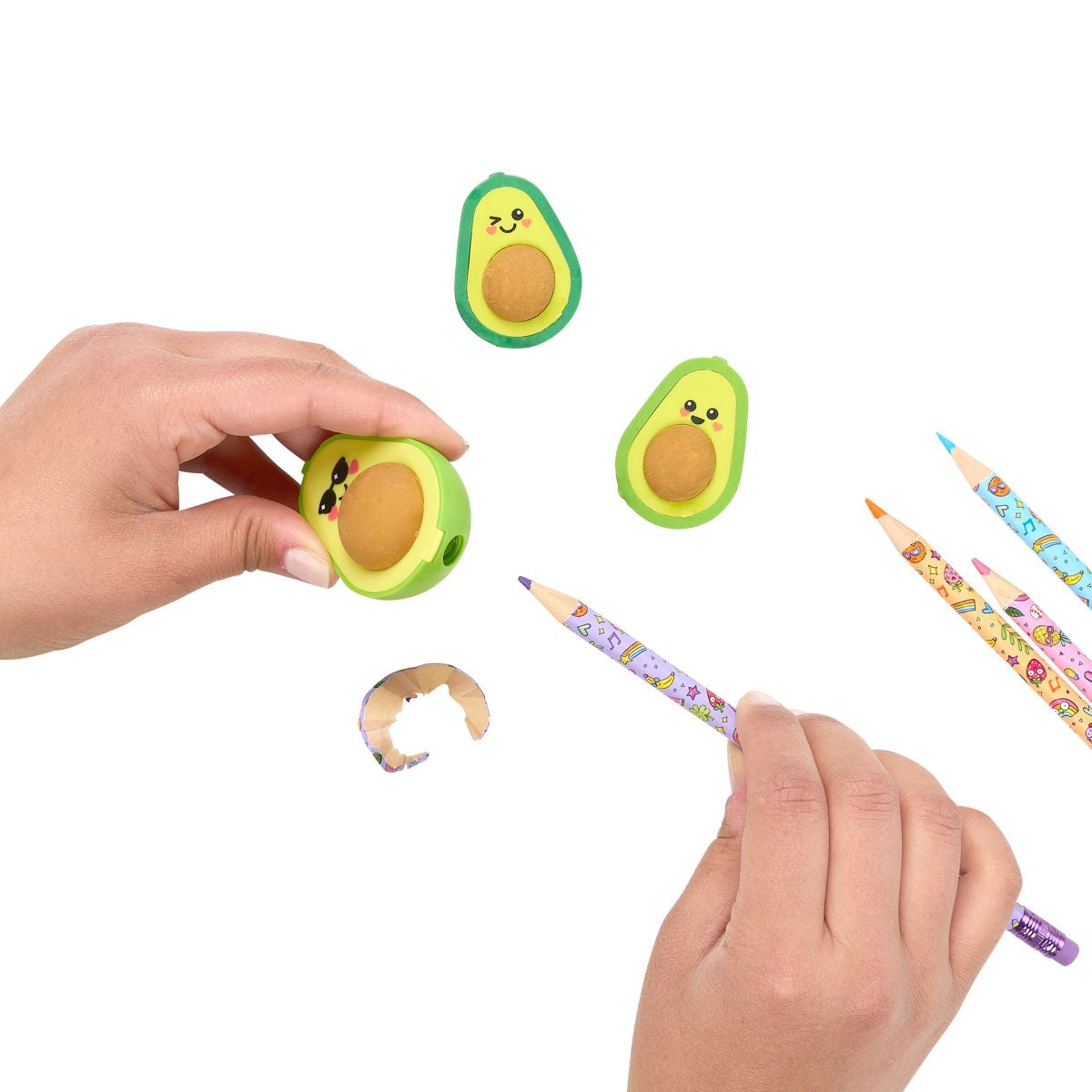 Avocado Love Eraser + Sharpener Set – Red Orchard