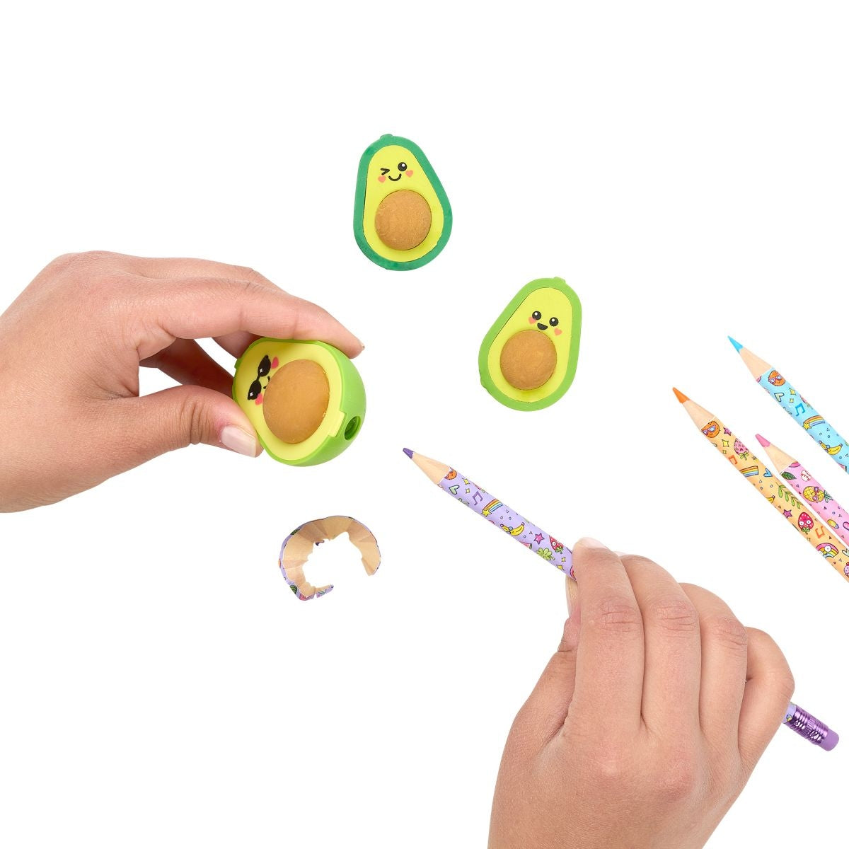 Avocado Love Eraser + Sharpener Set