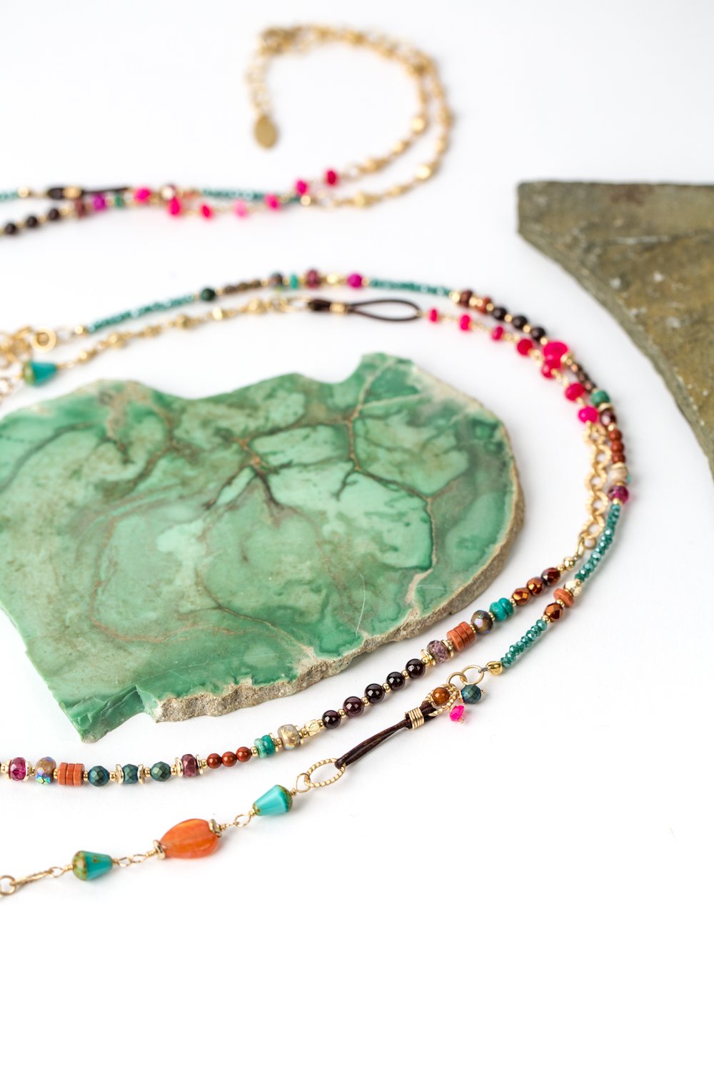 Azalea Collage Necklace