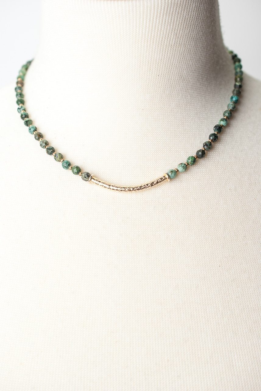 Tranquil Gardens Bar Necklace