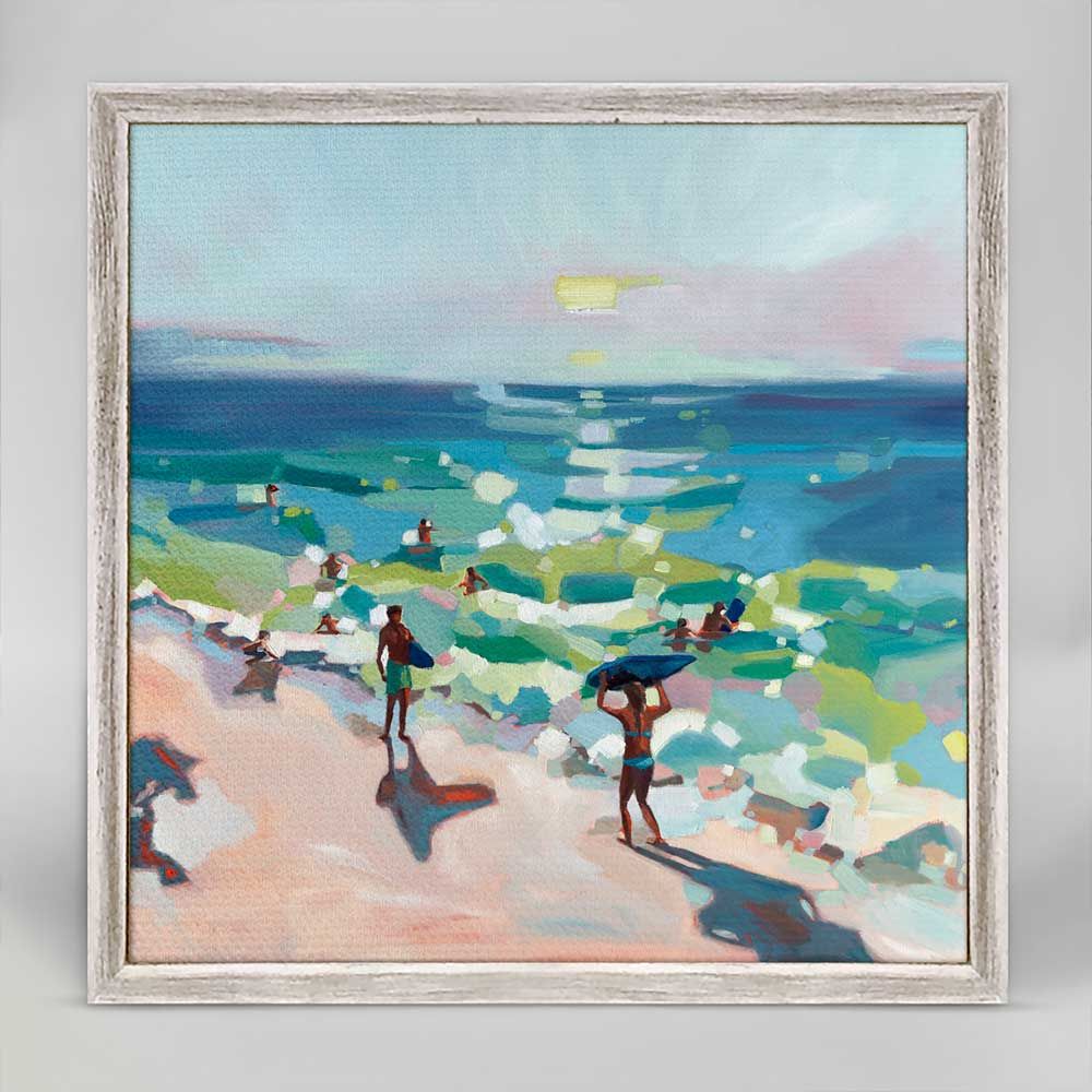 Beach Reflections Mini Canvas