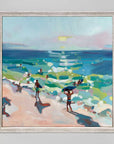 Beach Reflections Mini Canvas