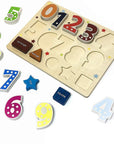 Number and Shape Puzzle Sorter