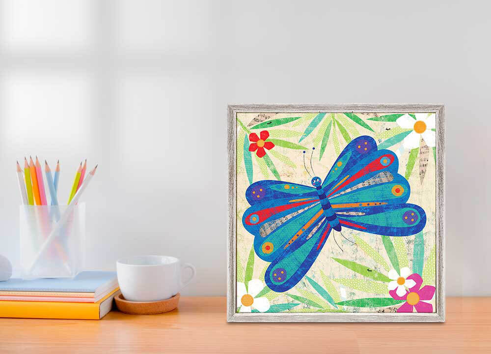 Blooming Butterfly Mini Canvas