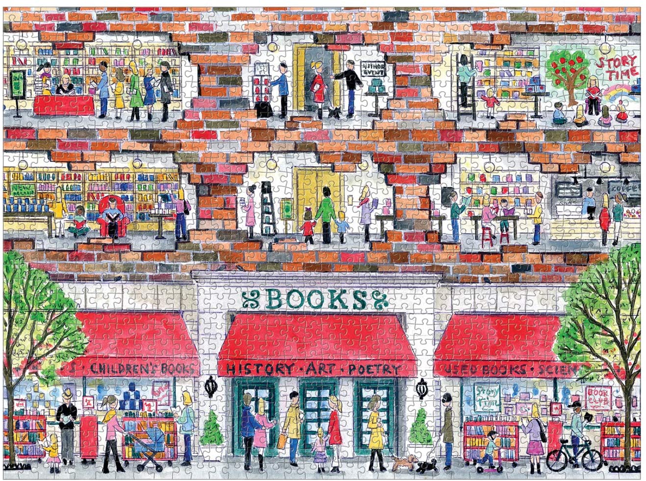 A Day at the Bookstore Puzzle