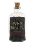 Burn Brightly Match Jar