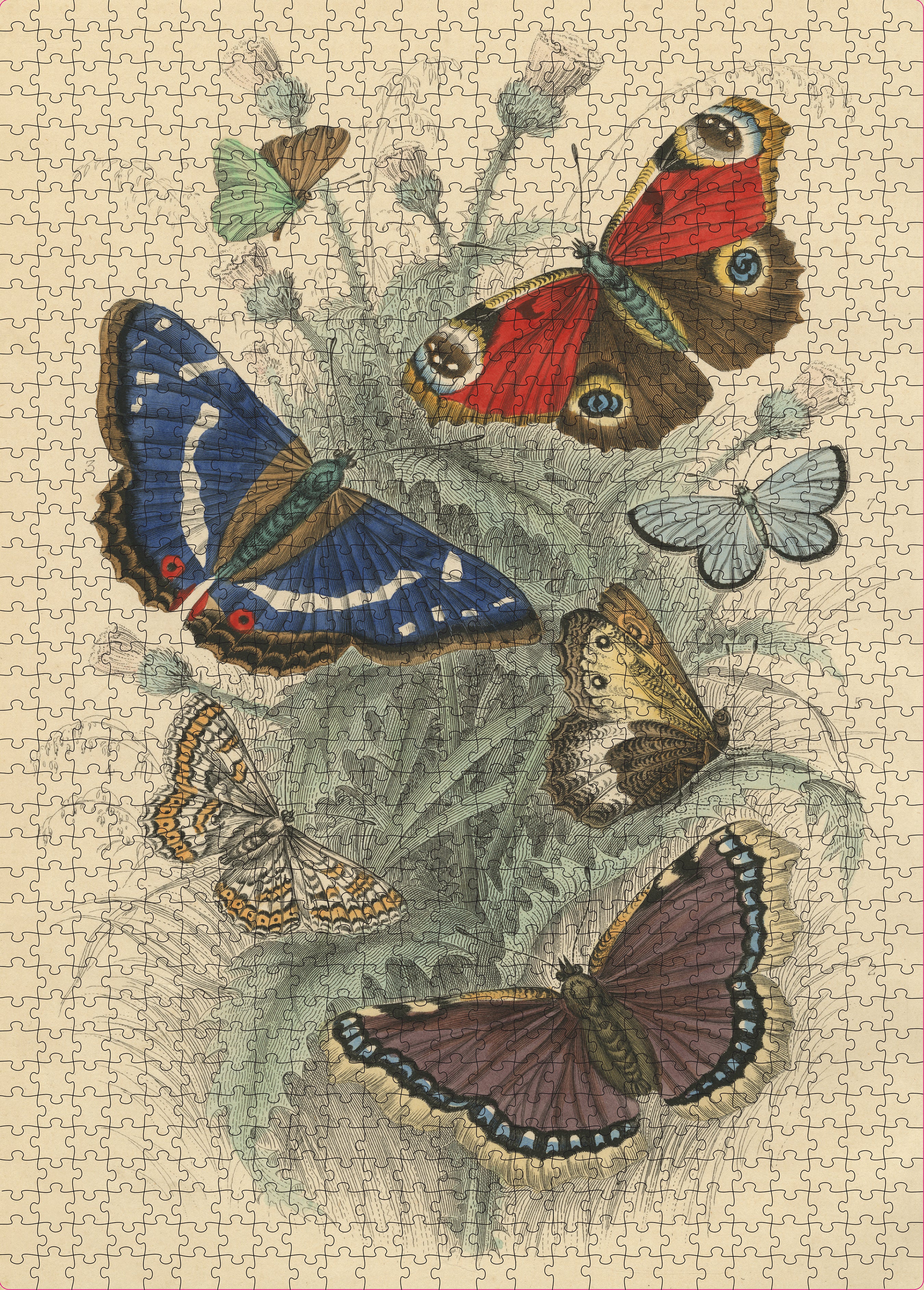 John Derian: Dancing Butterflies Puzzle